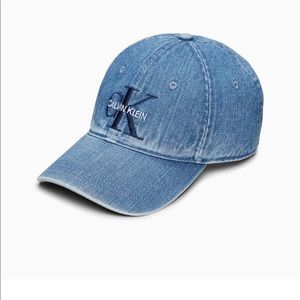 Calvin Klein jeans monogram hat.